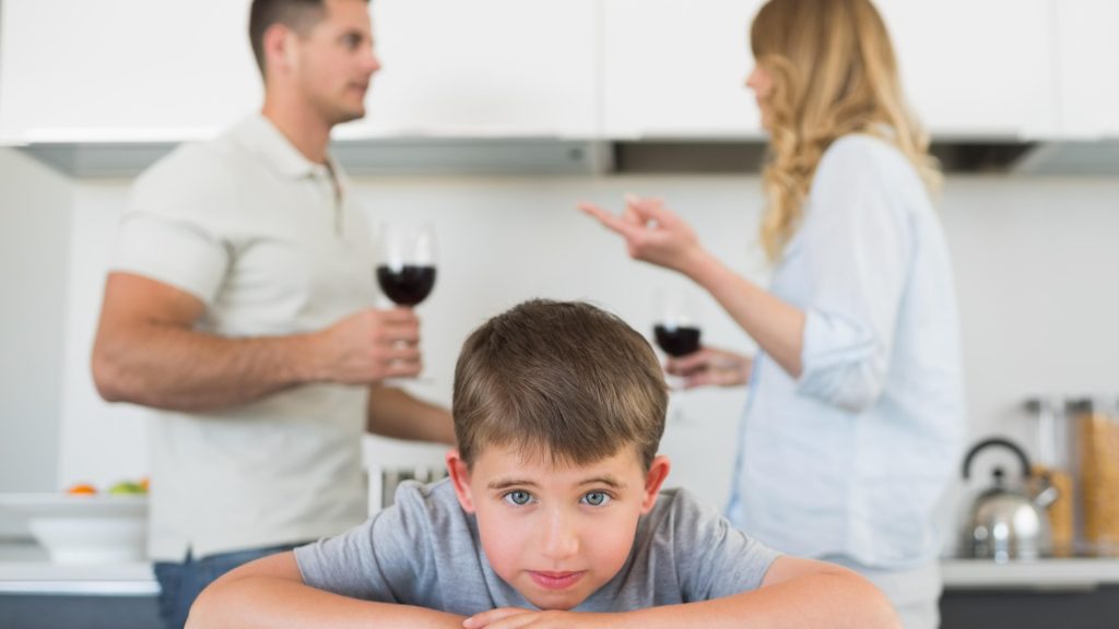 Why having sons rather than daughters can drive parents to drink, research reveals