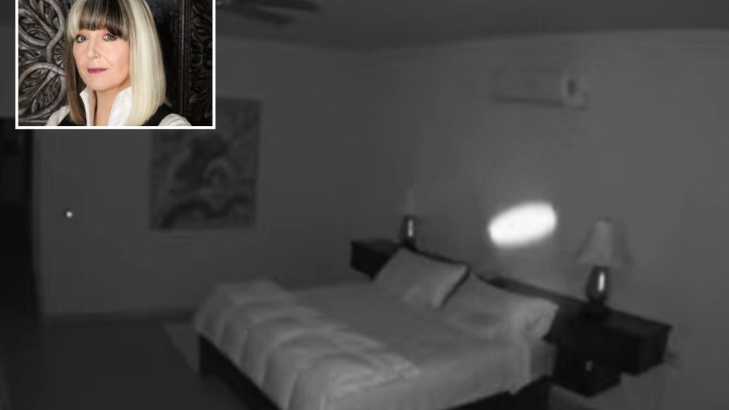 Do you have a GHOST in the house? Most Haunted star Yvette Fielding investigates eerie Ring video showing mysterious orb