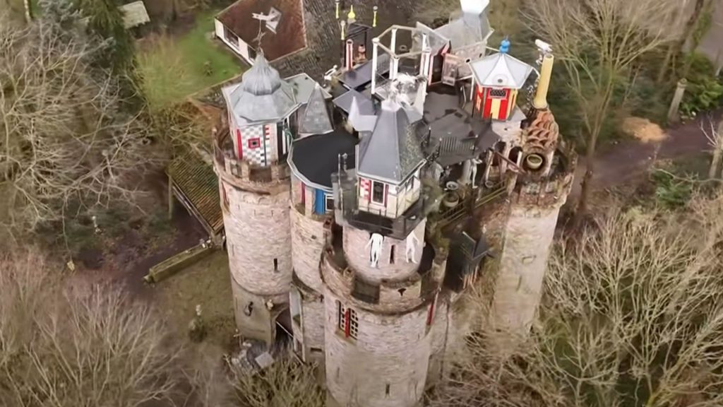 I built an 85ft CASTLE in my garden with damsels & guards…I was sick of just visiting other ones, says ‘Lord Gregorious’