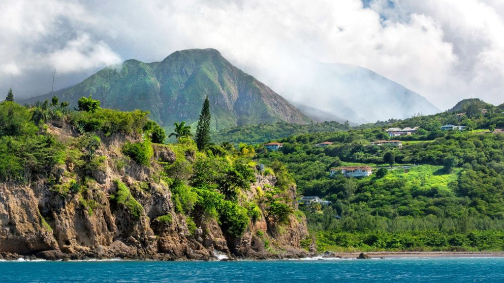 How island went from A-List hotspot to ‘Pompeii of the Caribbean’ in minutes – & the huge exclusion zone in place today