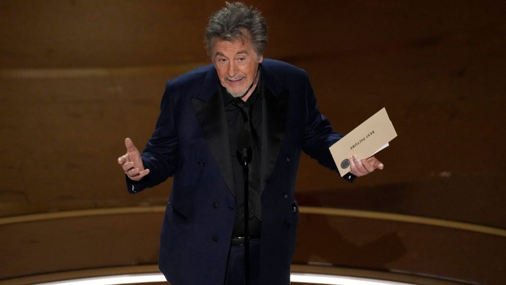 Oscars 2024: Oppenheimer takes best film as Al Pacino makes slip up | Ents & Arts News