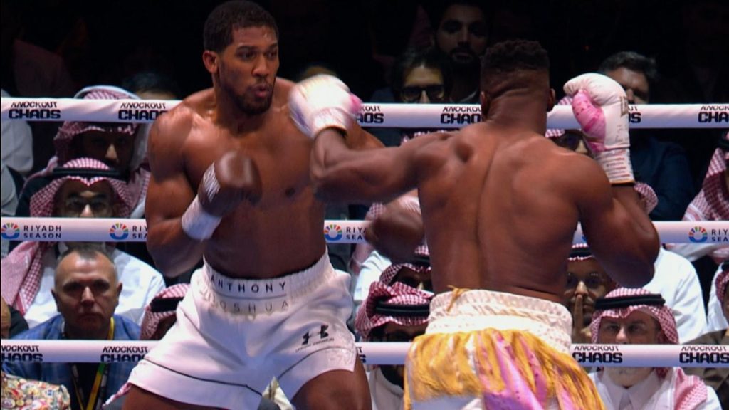 Anthony Joshua demolishes Francis Ngannou in two rounds | World News