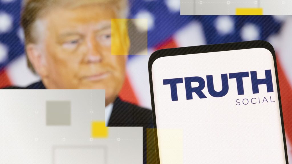 Donald Trump’s media firm hits £7.3bn value on stock market debut | Business News