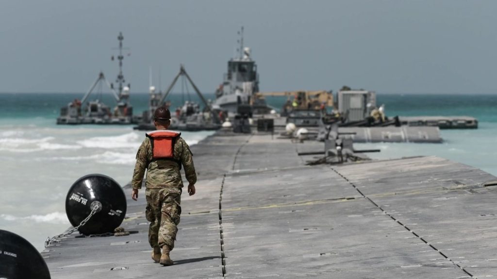 Would a temporary dock help get aid into Gaza? Experts discuss how it could work | World News