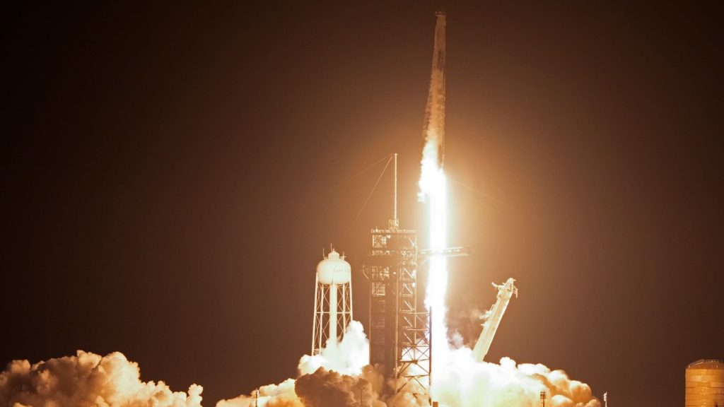 Four astronauts blast off to International Space Station on SpaceX rocket | Science & Tech News