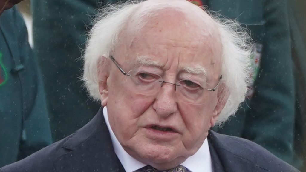 President of Ireland Michael D Higgins ‘in excellent spirits’ but will remain in hospital overnight after tests | World News