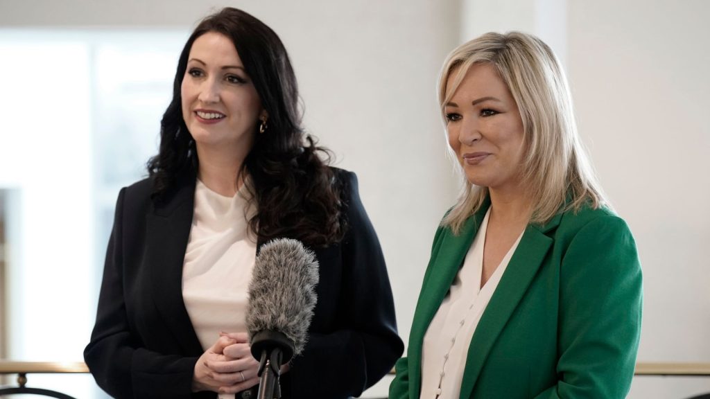 Northern Ireland leaders urge ceasefire in Middle East during first joint visit to US | UK News