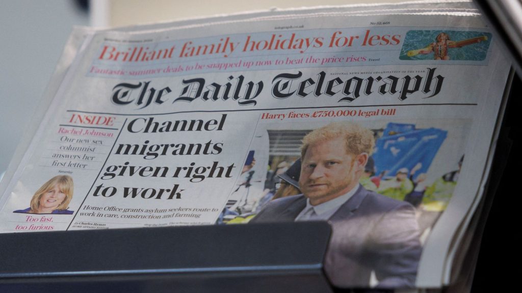 Foreign governments face ban on owning British newspapers – effectively blocking Abu Dhabi-led Telegraph takeover | Business News