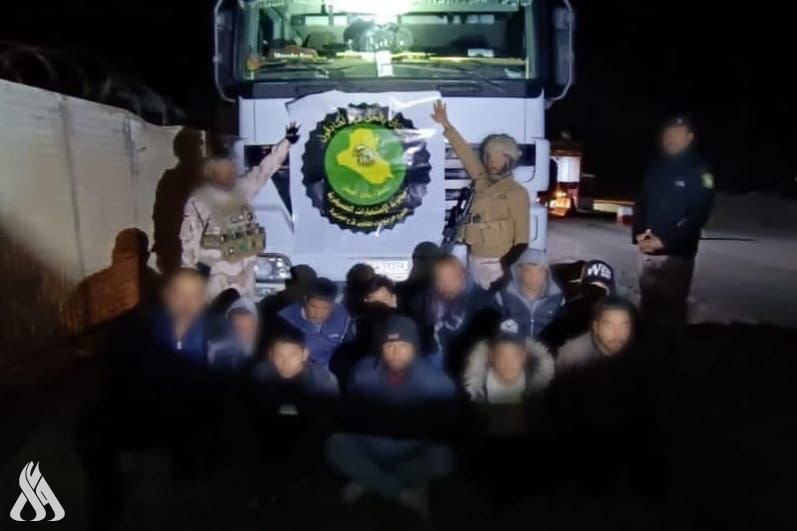 10 people were arrested infiltrating from a neighboring country towards Anbar » Iraqi News Agency