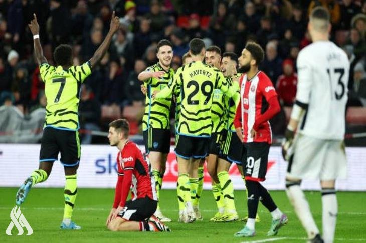 Arsenal crushes Sheffield 6-0 in the Premier League » Iraqi News Agency