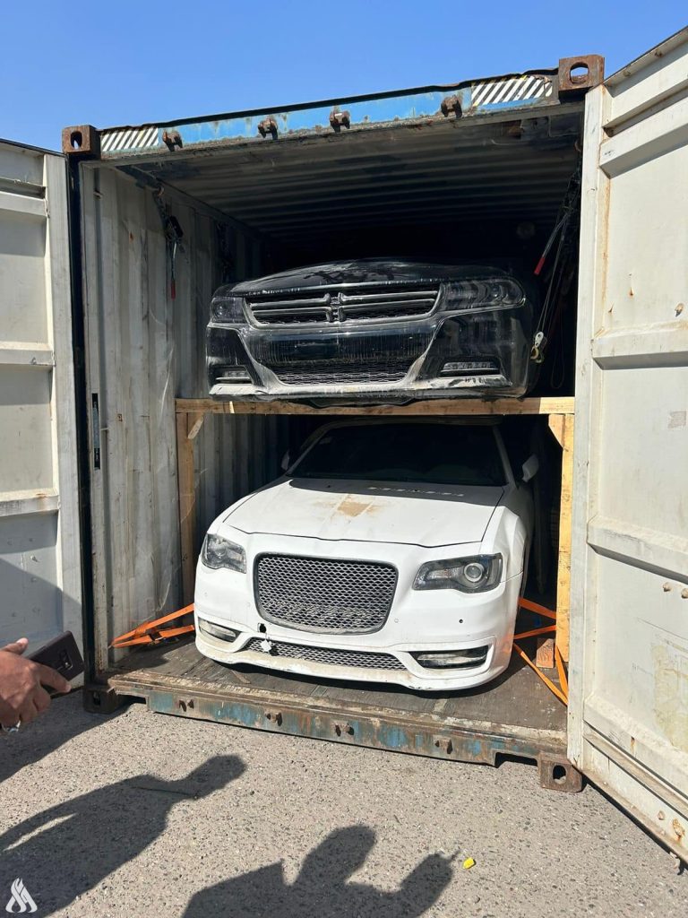16 non-model wheels seized at the northern port of Umm Qasr » Iraqi News Agency