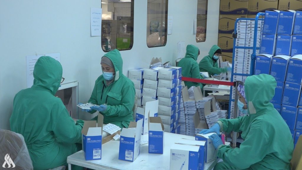A factory belonging to the Holy Shrine of Hussein announces the production of 4 types of medical injections