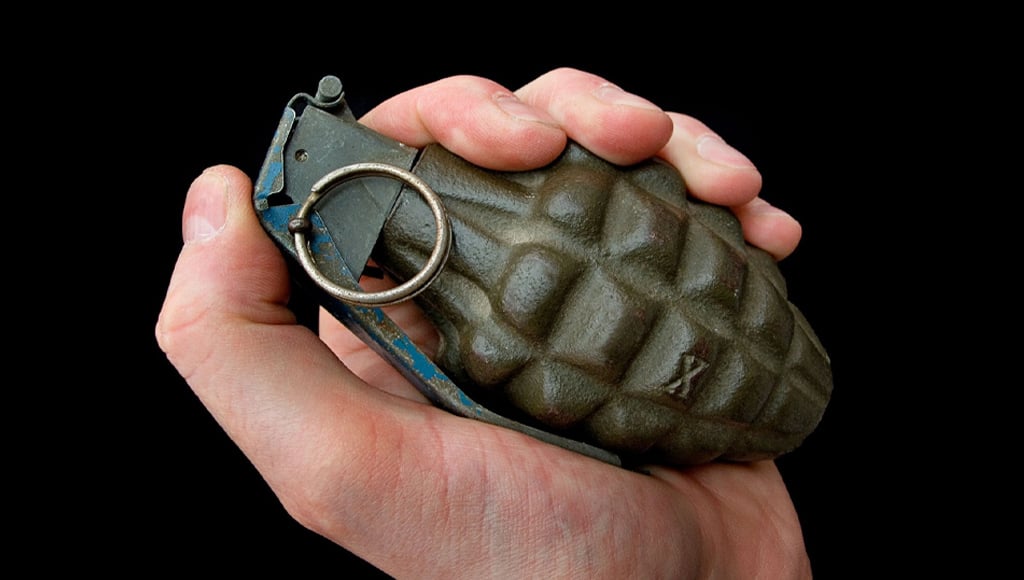 A house was targeted with a hand grenade and a young man committed suicide in two separate incidents in Baghdad