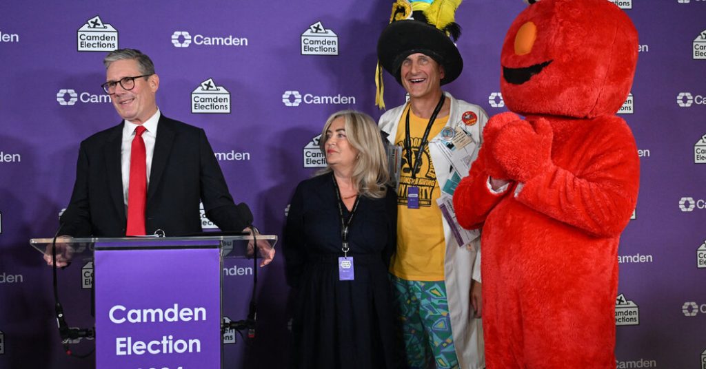 Count Binface and Elmo Provided a Bit of Comic Relief in Britain’s Elections