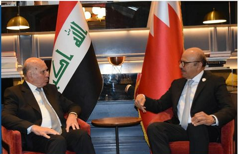Iraq and Bahrain stress the importance of intensifying efforts to end the war in Gaza and ensure that it does not expand in the region