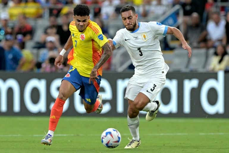 Colombia beats Uruguay to set up Copa America final with Argentina