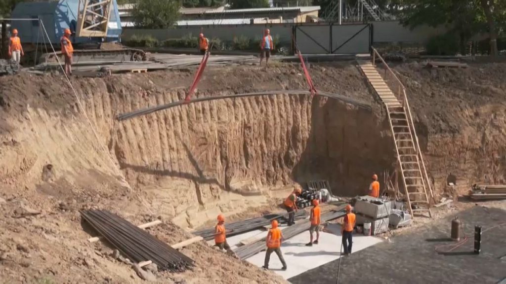 Video. Zaporizhzhia starts building first underground school