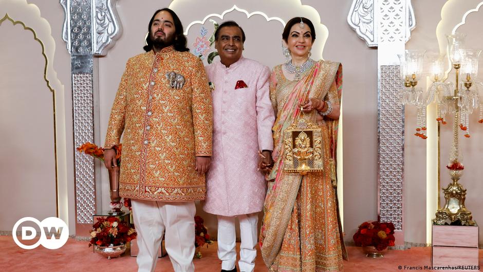 Stars turn heads at Anant Ambani wedding – DW – 07/12/2024