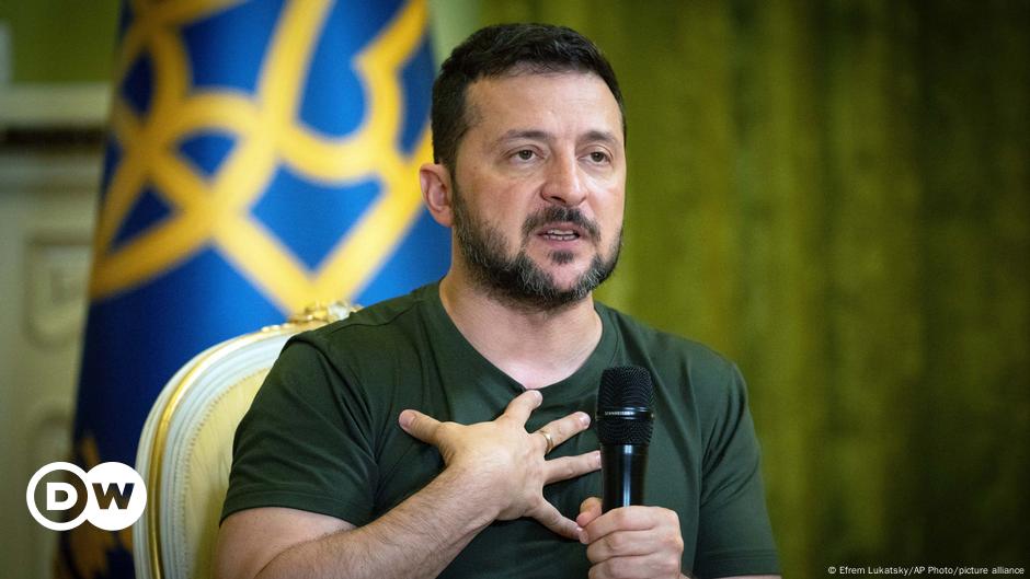 Russia should be at peace talks — Zelenskyy – DW – 07/15/2024