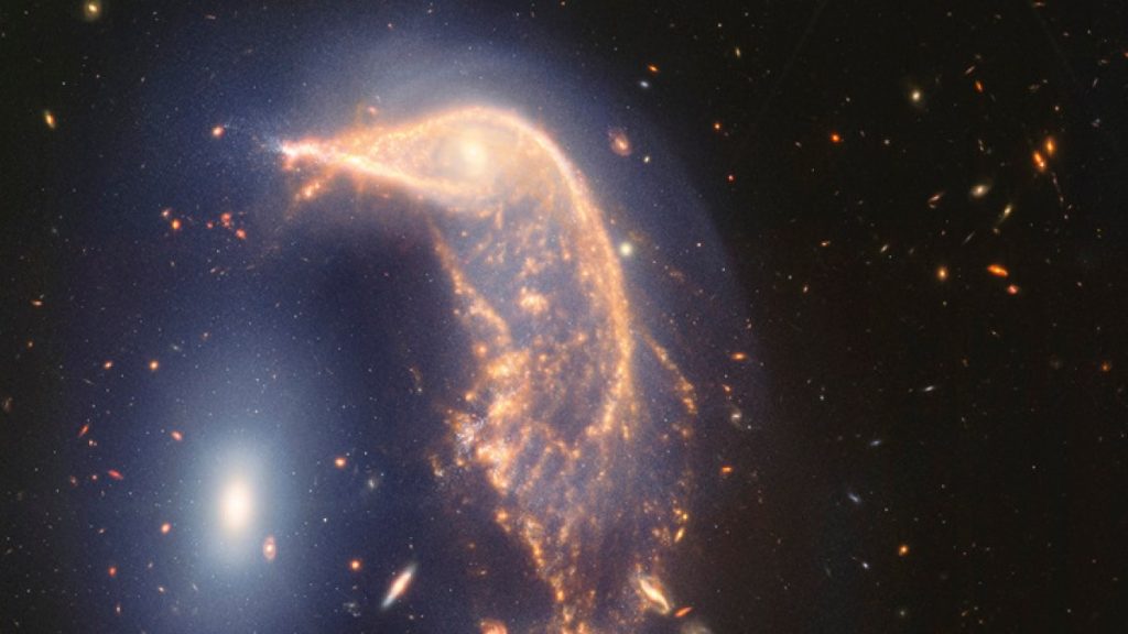 US space agency NASA releases Webb telescope photos of entwined galaxies | Space News