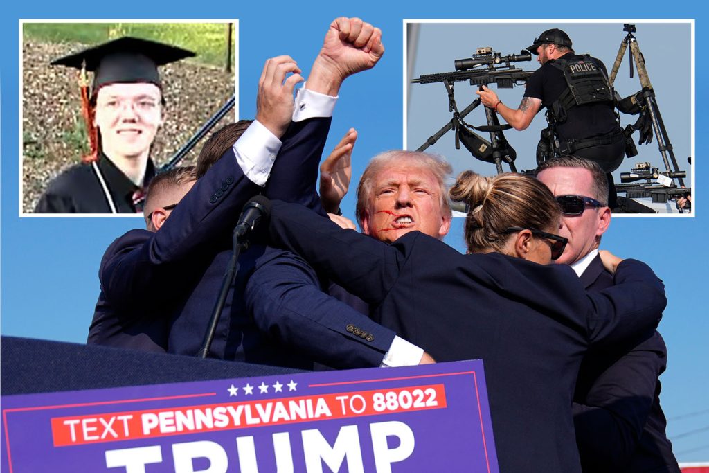Gunman, 20, who tried to assassinate Donald Trump ‘had explosive devices in his car & parked it next to rally’
