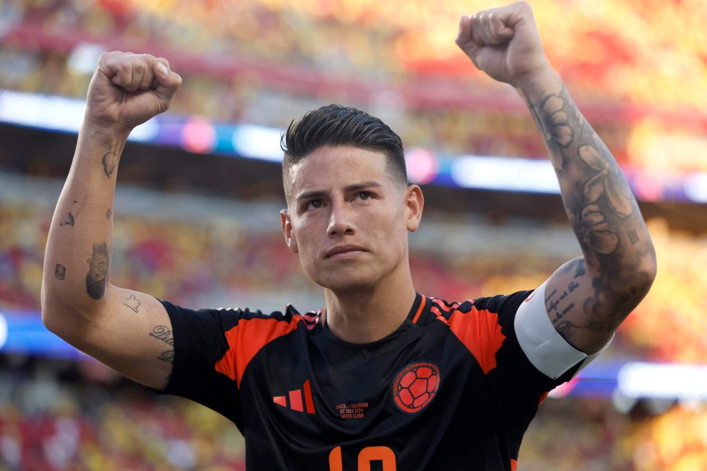 James Rodriguez lights up America’s Cup and is at the heart of Colombia’s incredible journey