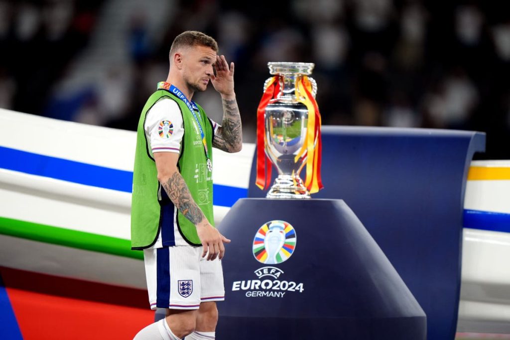 Kieran Trippier says England ‘gave everything’ at Euro 2024