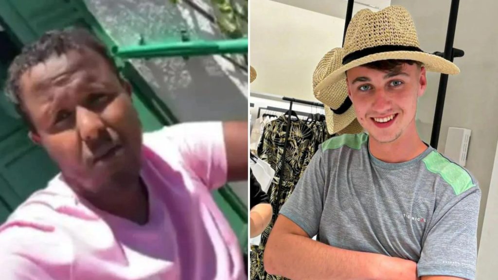 Jay Slater’s pal ‘Johnny Vegas’ pictured sitting on doorstep of Airbnb where missing teen took his final Snapchat – The Sun