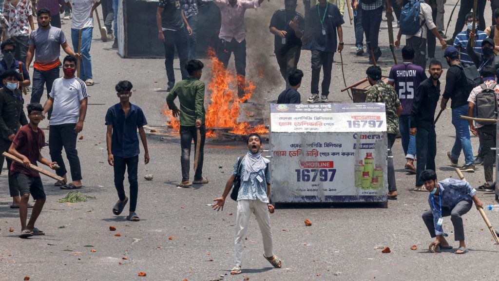 At least 16 killed as students clash with police in Bangladesh over jobs reserved for veterans’ families | World News