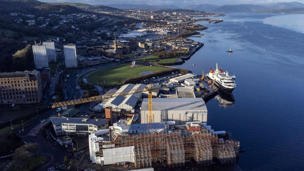 Scottish government to invest in Ferguson Marine shipyard as ferry builder sought | UK News