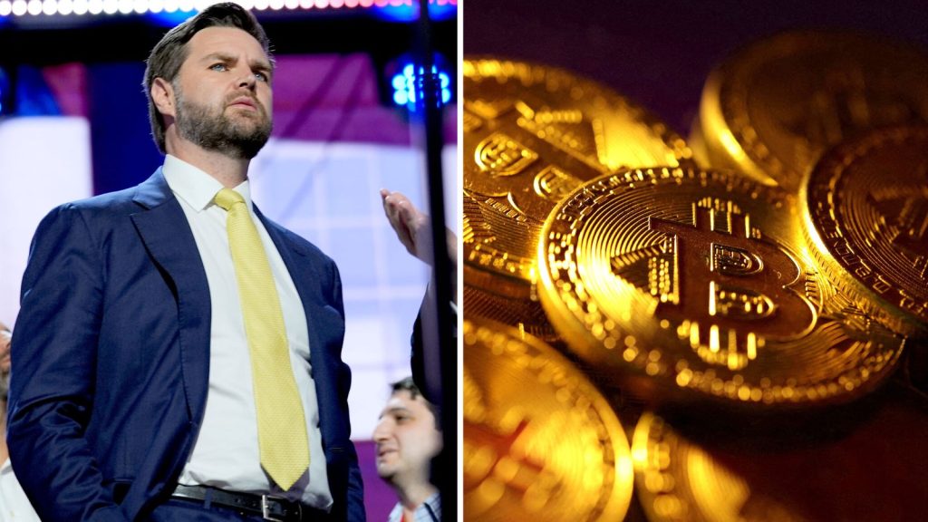 JD Vance: Bitcoin surges but big tech has reason to fear him | Business News