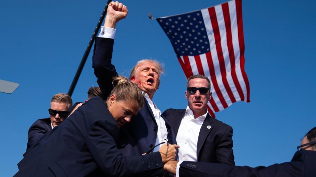 Brush with a bullet, ear bandages and NATO gaffes: An extraordinary few weeks in US politics | US News