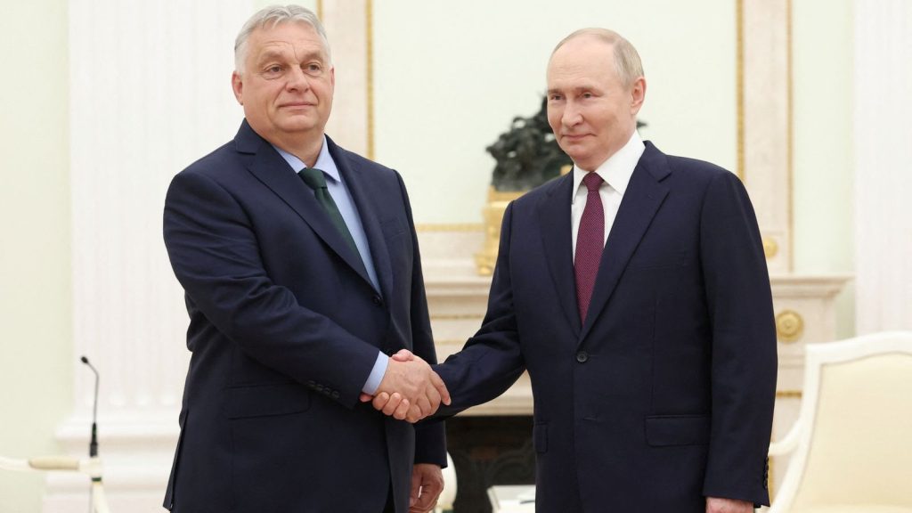 ‘Don’t shake hands with a bloody dictator’: Anger over Hungary PM’s talks with Vladimir Putin | World News