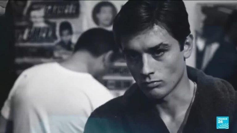 French star Alain Delon's rise to fame and decades-long career
