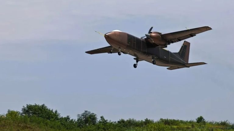 World’s biggest cargo drone takes first flight in China as robot plane will haul 2 TONS & ‘replace trucks & trains’
