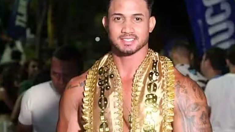 Bodybuilder Roberto Silva de Souza, 26, shot dead in street by motorbike gunmen while walking home from football match