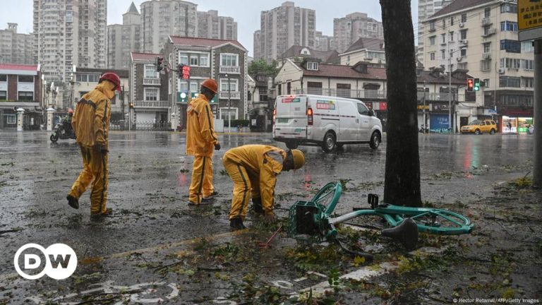 Typhoon Bebinca makes landfall in Shanghai – DW – 09/16/2024