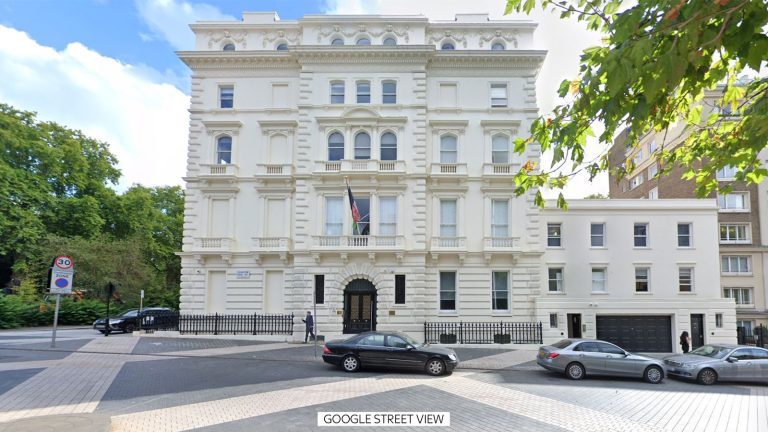 Afghan embassy to close in London as Taliban sacks all staff | UK News