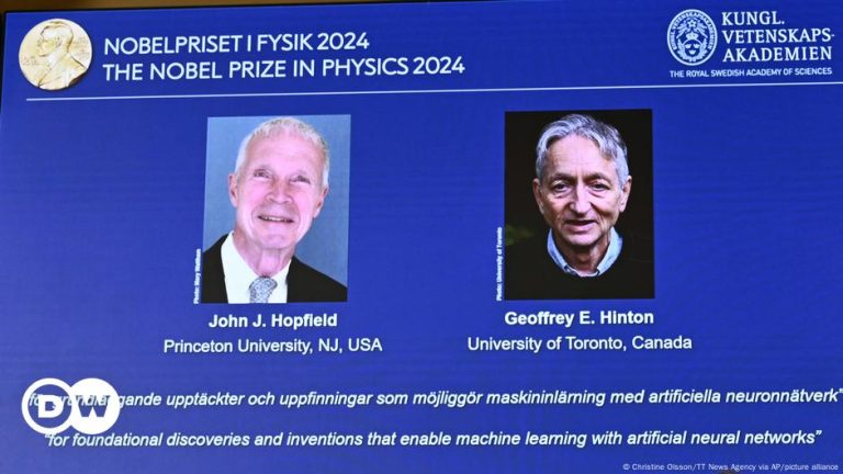 Hopfield, Hinton win 2024 physics award – DW – 10/08/2024