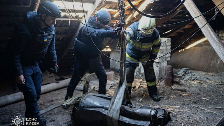 Ukraine war: Russia launches drone strike on Kyiv – as commander ‘sacked for lying about war progress’ | World News