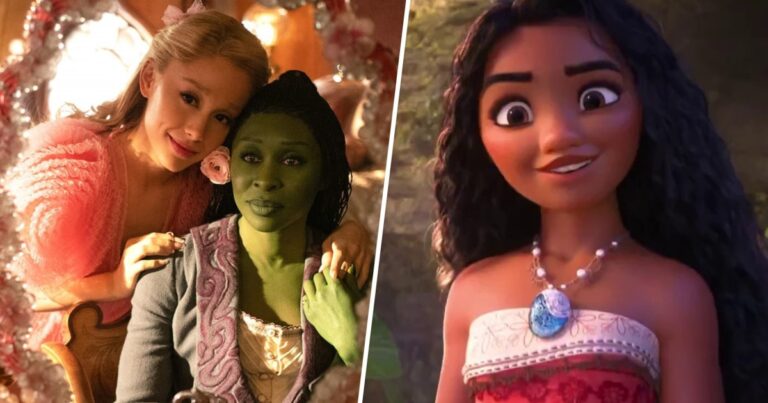 ‘Wicked’ and ‘Moana 2’ films lead major box office resurgence