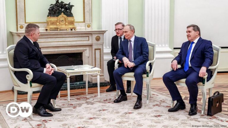 Slovakia’s PM Fico visits Moscow amid Ukraine gas dispute – DW – 12/23/2024