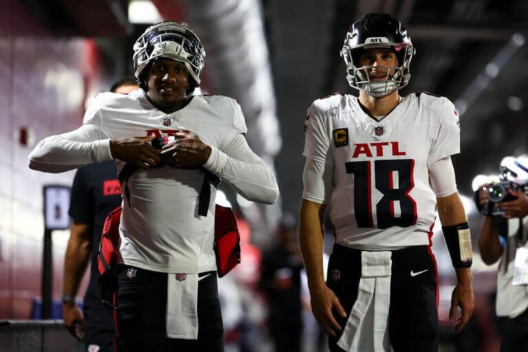 Falcons replace quarterback Kirk Cousins with rookie Michael Penix amid struggles