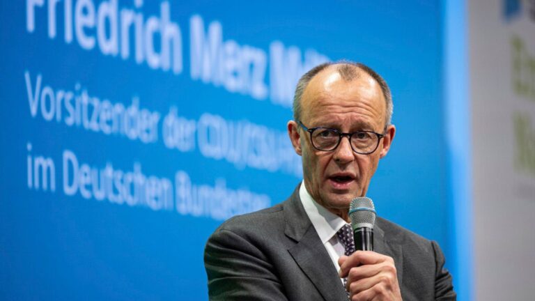 German opposition leader Merz plans asylum law changes with possible AfD support