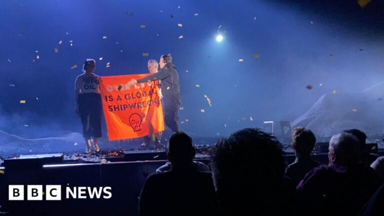 Just Stop Oil duo charged over Sigourney Weaver play disruption