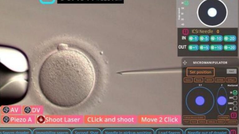 World’s first baby conceived by sperm-injecting robot is born – thanks to AI-operated machine