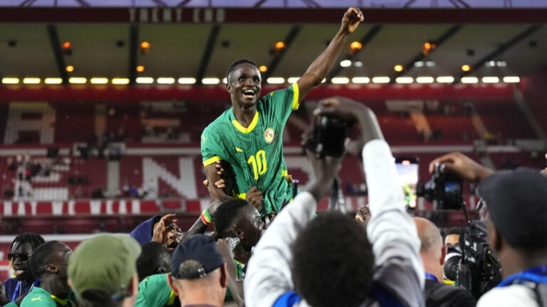 Senegal claim historic victory over England