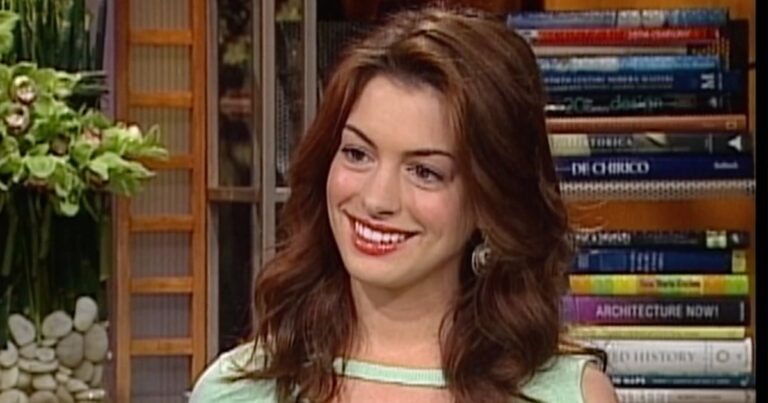 Watch Anne Hathaway’s Interview on TODAY in 2004