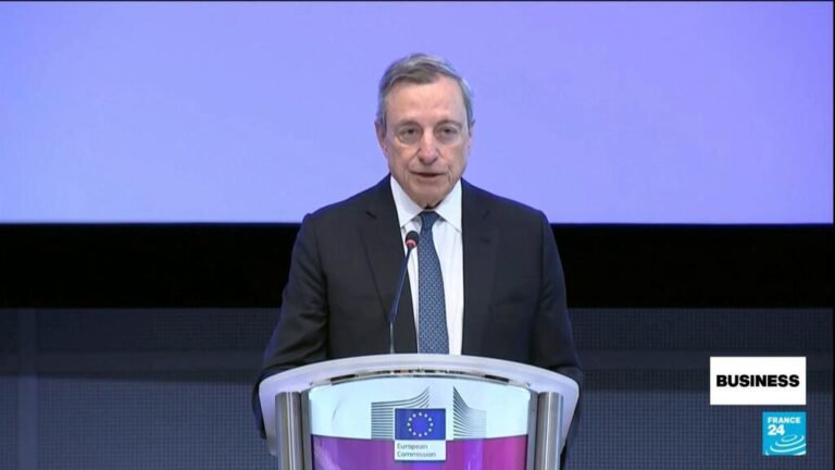 Mario Draghi warns Europe is falling further behind US, China due to government complacency