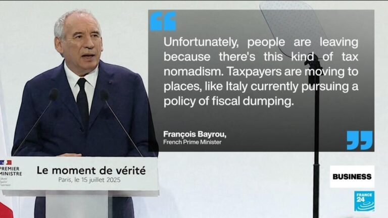 Italy hits back at French PM's "fiscal dumping" claim